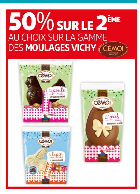 la gamme des moulages vichy cémoi