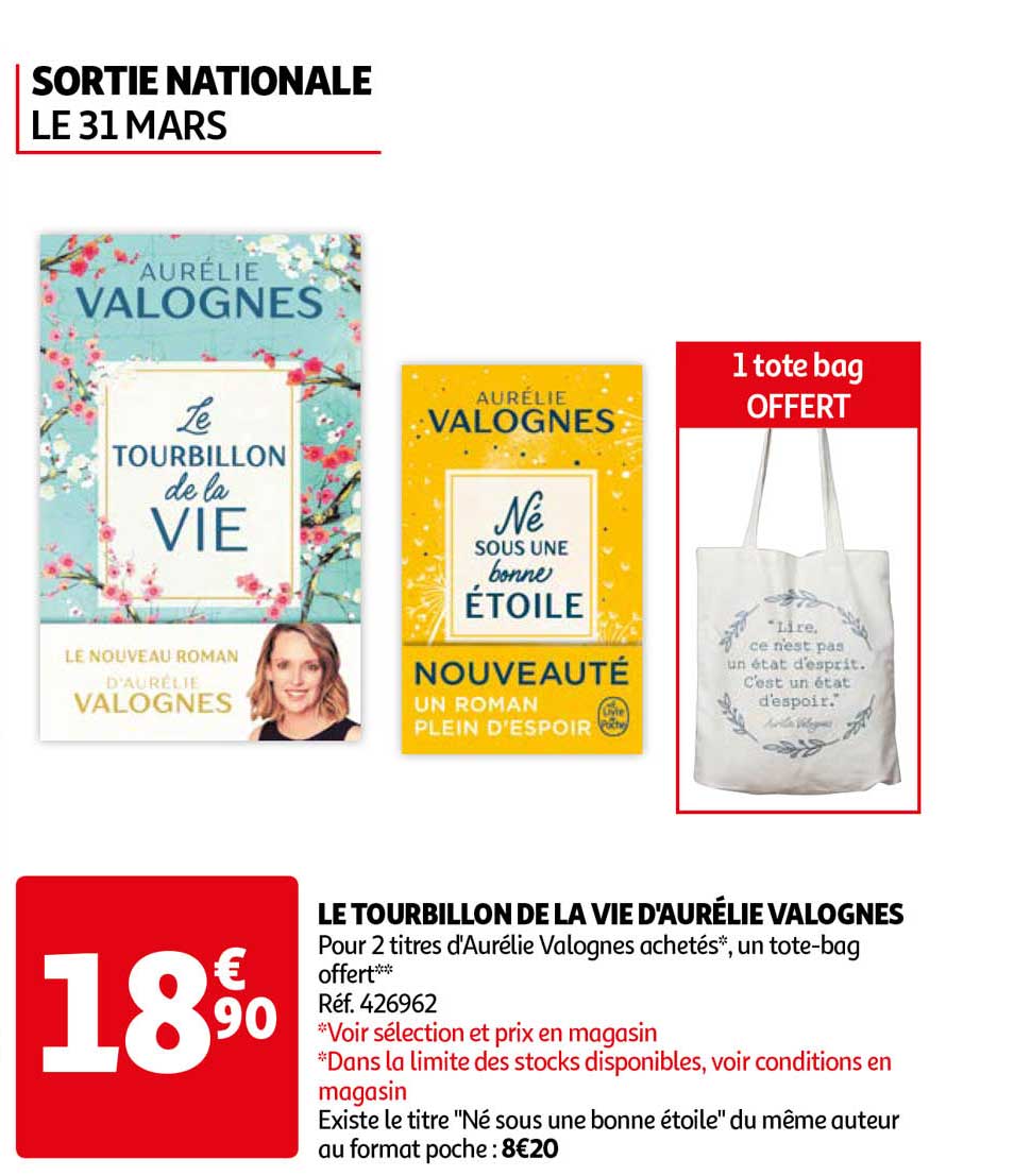 le tourbillon de la vie d'aurélie valognes