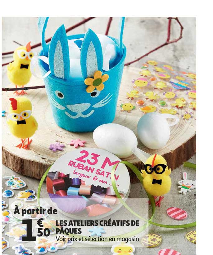 les ateliers créatifs de pâques