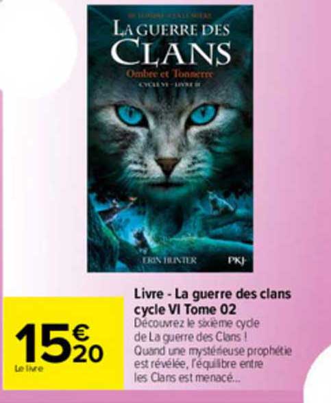 livre - la guerre des clans cycle vi tome 02