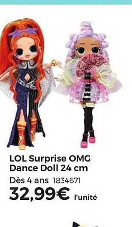 lol surprise omg dance doll 24 cm