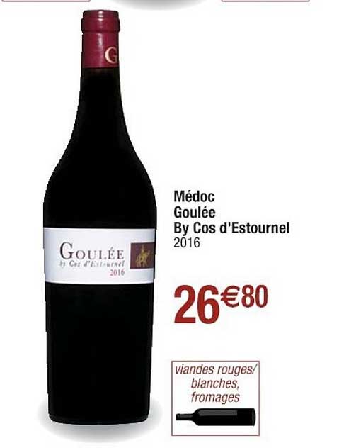 médoc goulée by cos d'estournel