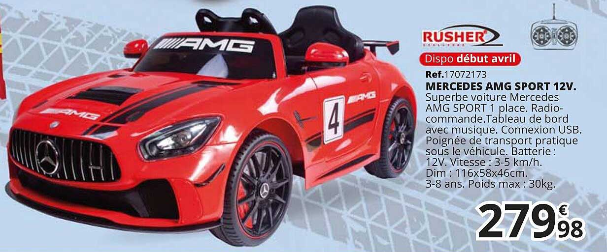 mercedes amg sport 12v rusher