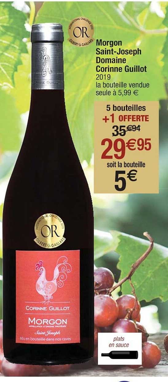 morgon saint-joseph domaine corinne guillot