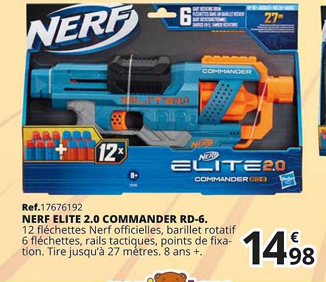 nerf elite 2.0 commander rd-6