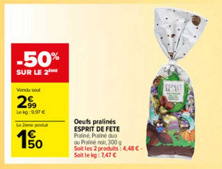 Oeufs Pralinés Esprit De Fête