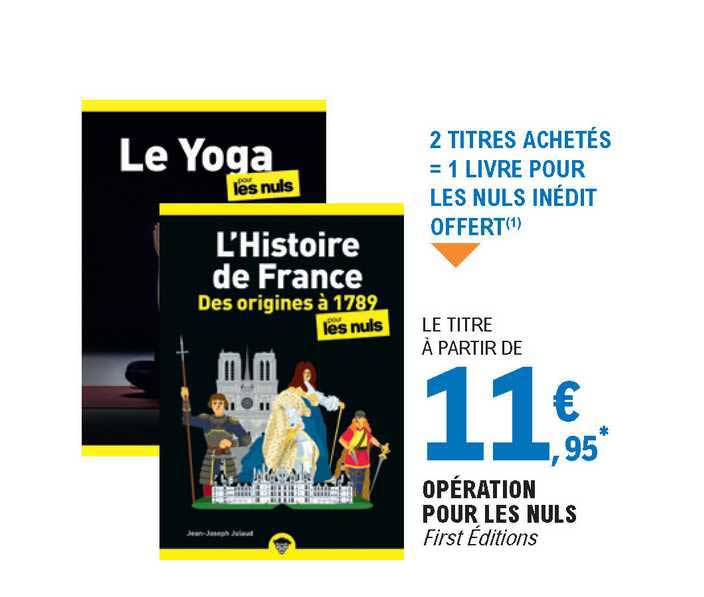 opération pour les nuls