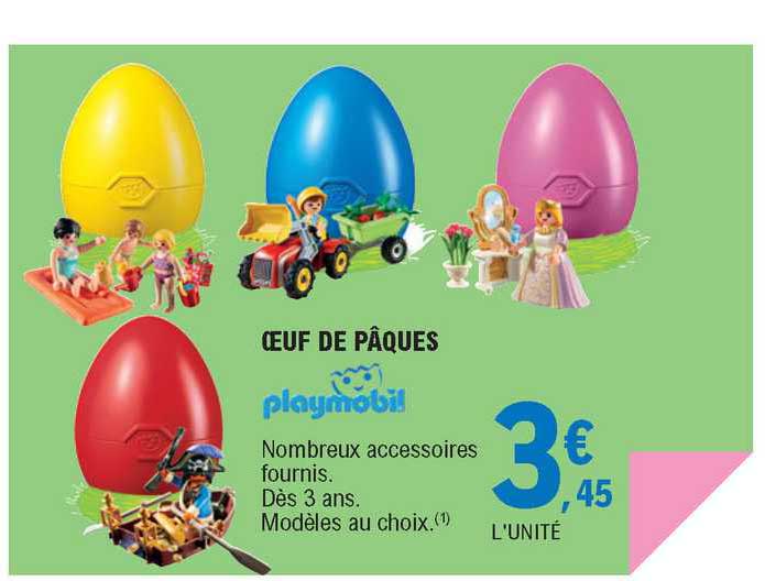 œuf De Pâques Playmobil