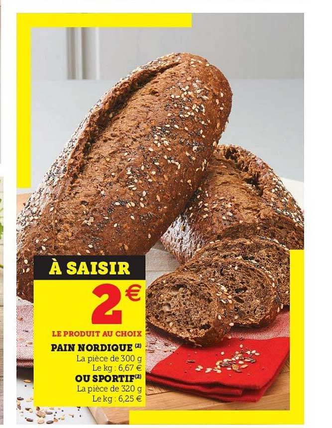 pain nordique ou sportif