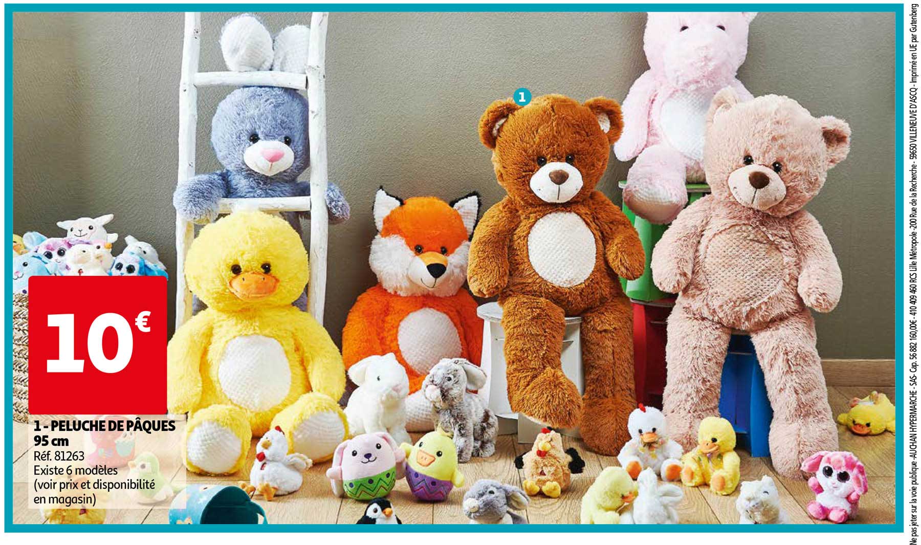 Peluche De Pâques 95 Cm