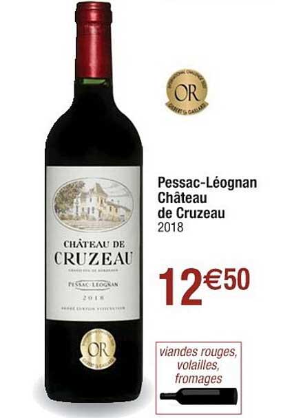 pessac-léognan château de cruzeau