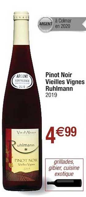 pinot noir vieilles vignes ruhlmann