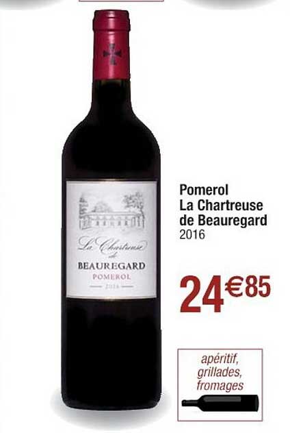 pomerole la chartreuse de beauregard 2016