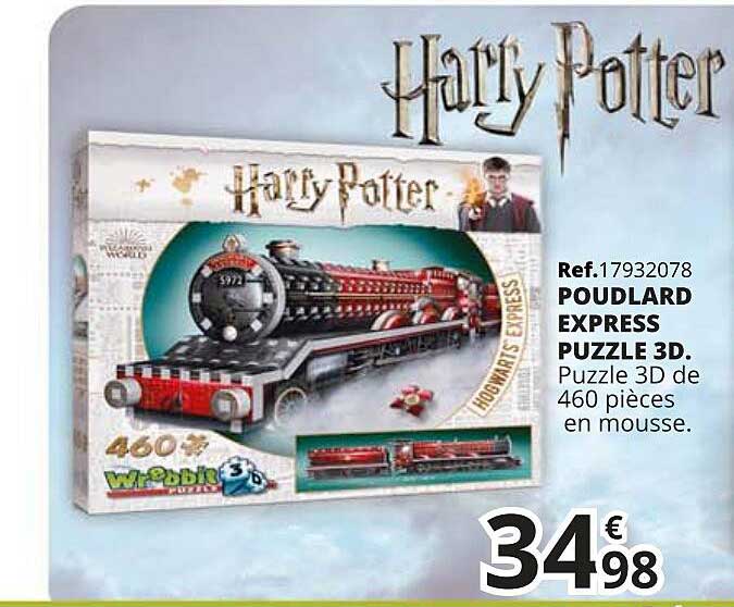 poudlard express puzzle 3d harry poter