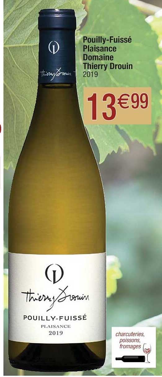 pouilly-fuissé plaisance domaine thierry drouin