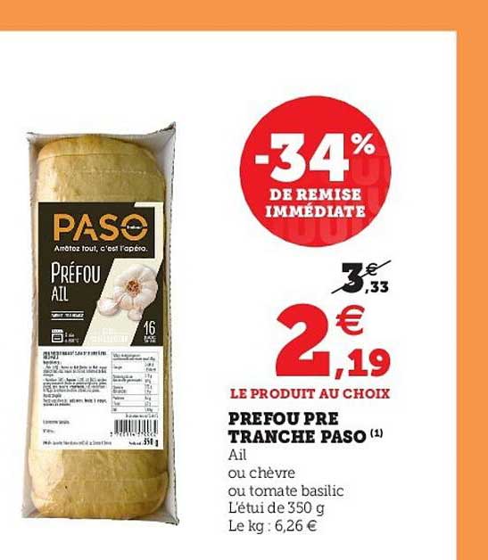 préfou pré tranché paso