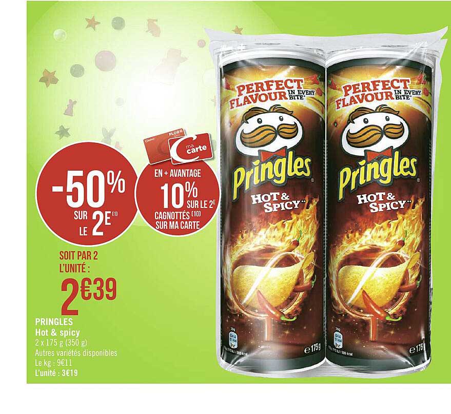 pringles hot & spicy