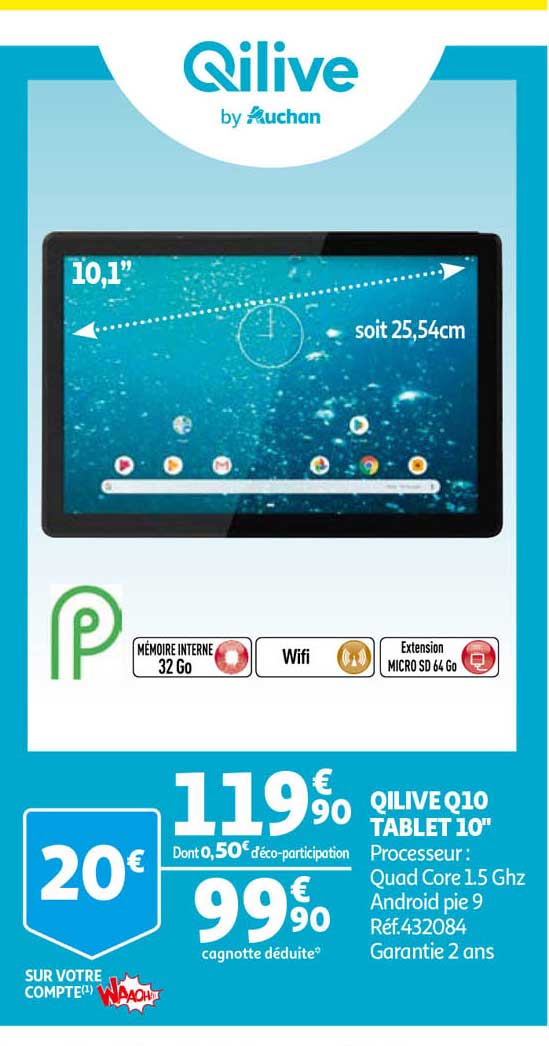 qilive q10 tablet 10"