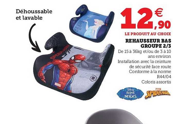 rehausseur bas groupe 2-3