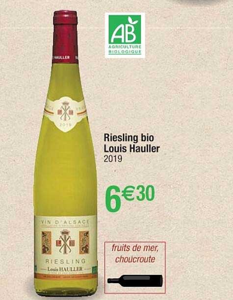 riesling bio louis hauller