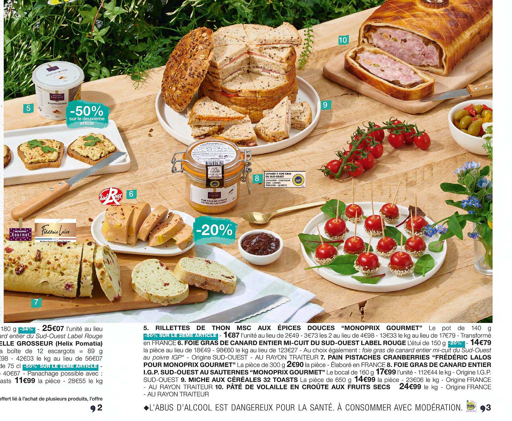 rillettes de thon msc aux épices douces "monoprix gourmet"