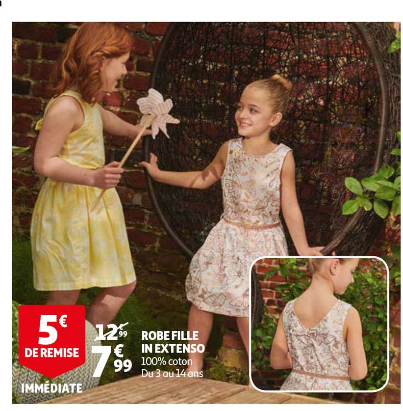 robe fille in extenso