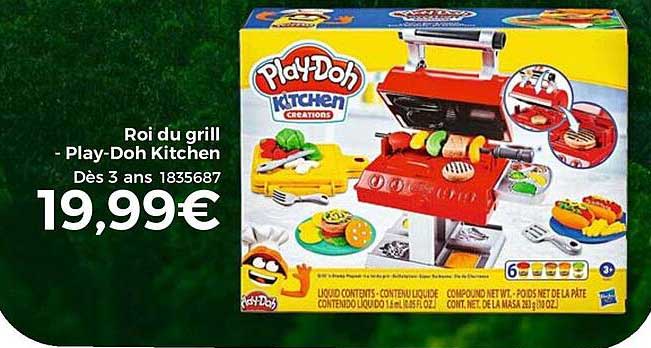 roi du grill - play-doh kitchen