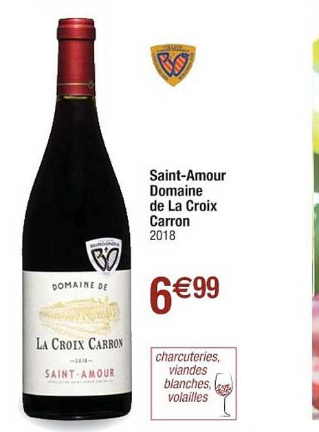 saint-amour domaine de la croix carron