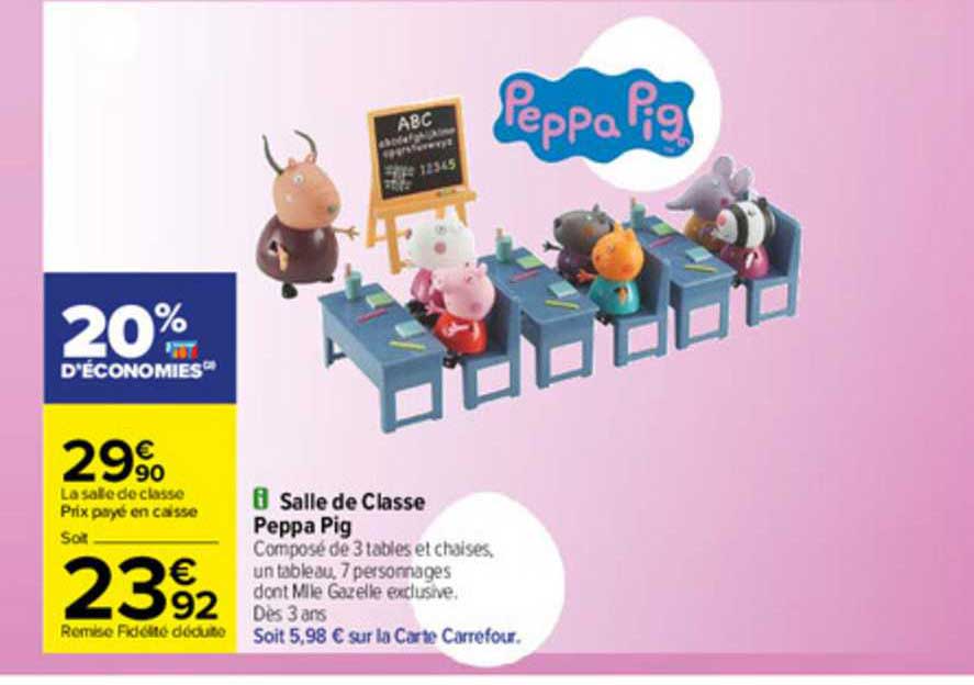 salle de classe peppa pig
