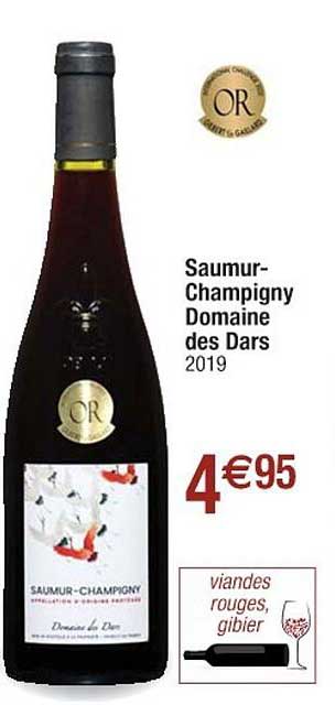 saumur-champigny domaine des dars