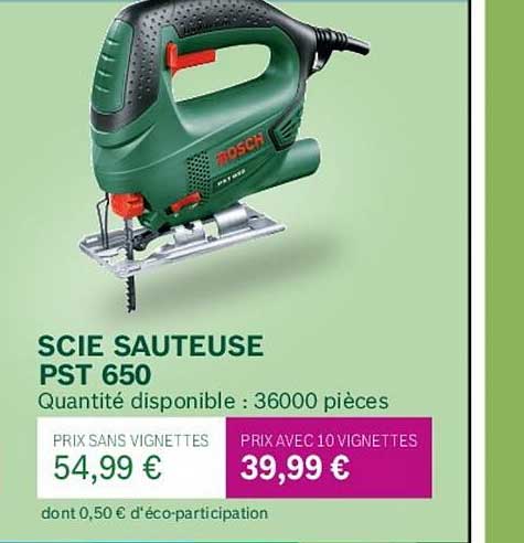 scie sauteuse pst 650 bosch