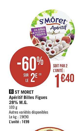 st moret apéritif billes figues 28% m.g.