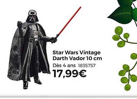 star wars vintage darth vador 10 cm