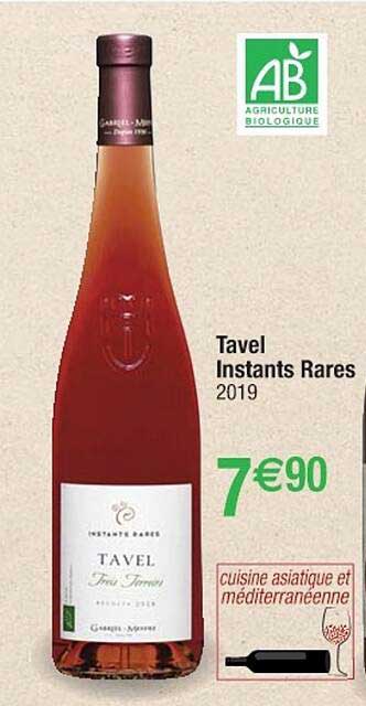 tavel instants rares 2019