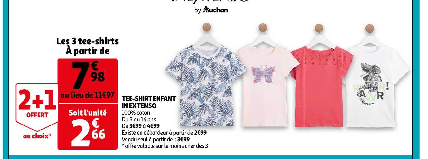 Tee-shirt Enfant In Extenso