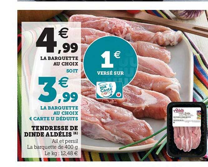 tendresse de dinde aldélis