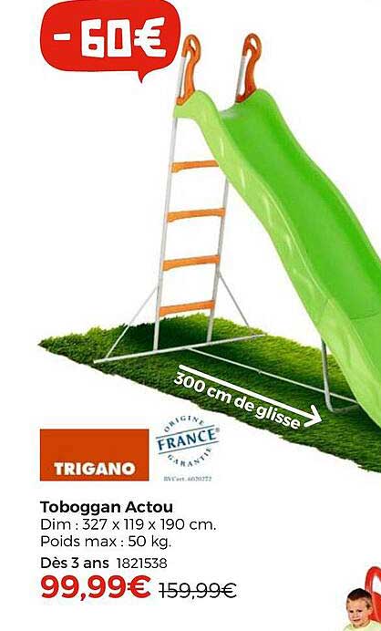 Toboggan Actou Trigano