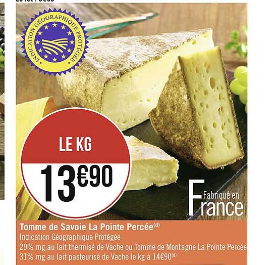 Tomme De Savoie La Pointe Percée