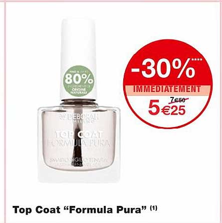 top coat "formula pura"