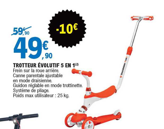 trotteur évolutif 5 en 1