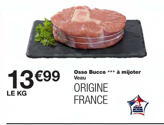 veau : osso bucco à mijoter