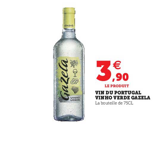 vin du portugal vinho verde gazela