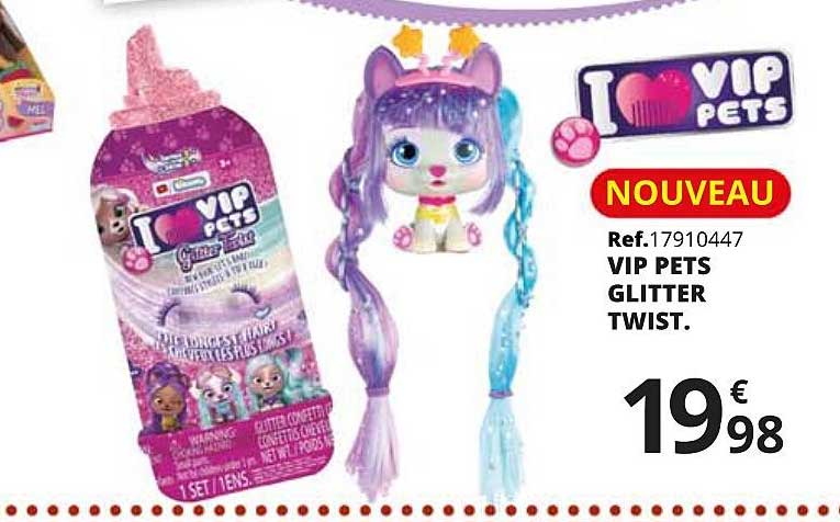 Vip Pets Glitter Twist