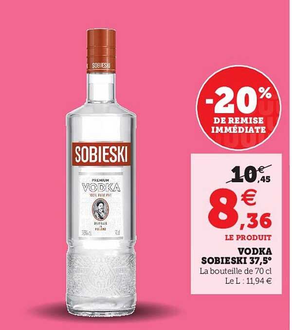 Vodka Sobieski 37,5°