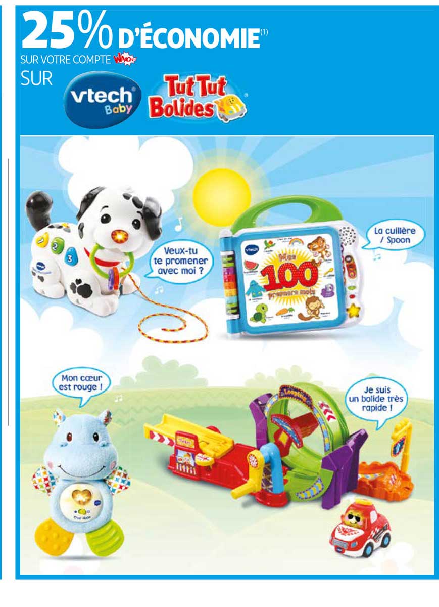 vtech baby, tut tut bolides