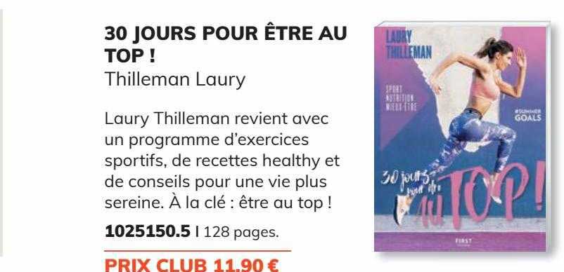30 jours pour être au top ! thilleman laury