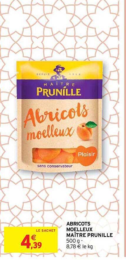 abricots moelleux maître prunille