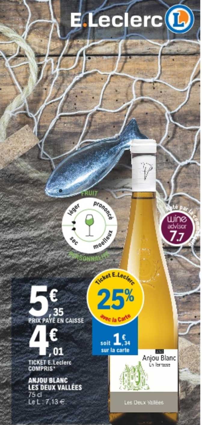 anjou blanc les deux vallées