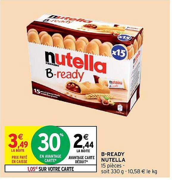 b-ready nutella