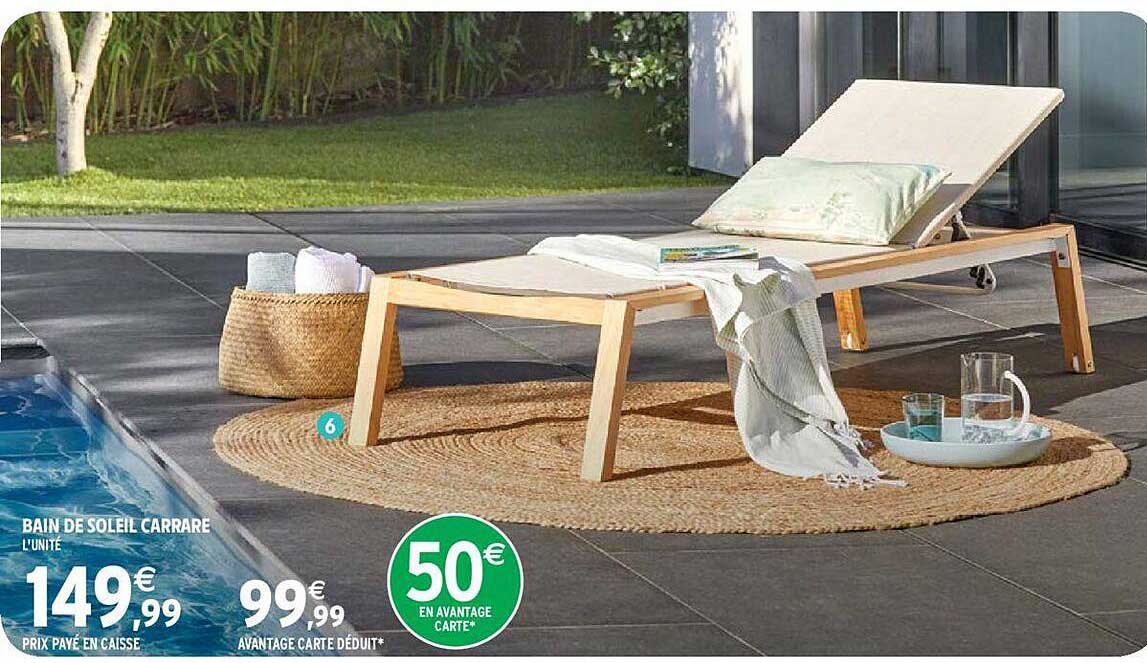 bain de soleil carrare